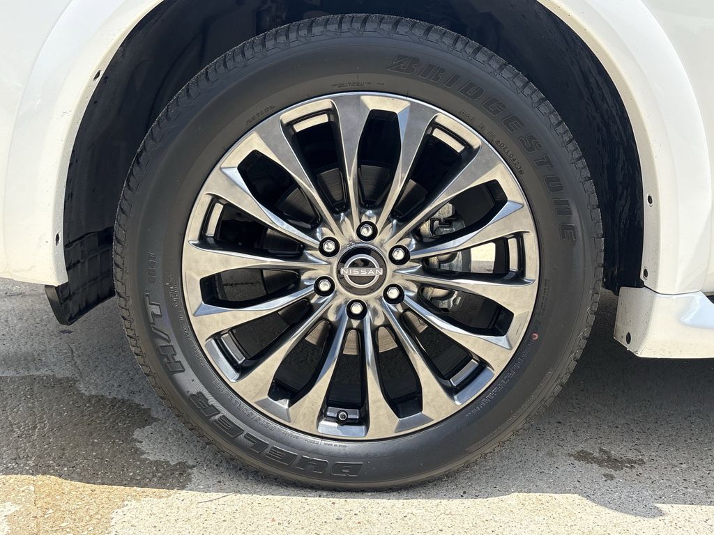 2023 Nissan Armada Platinum White at Central Houston Nissan