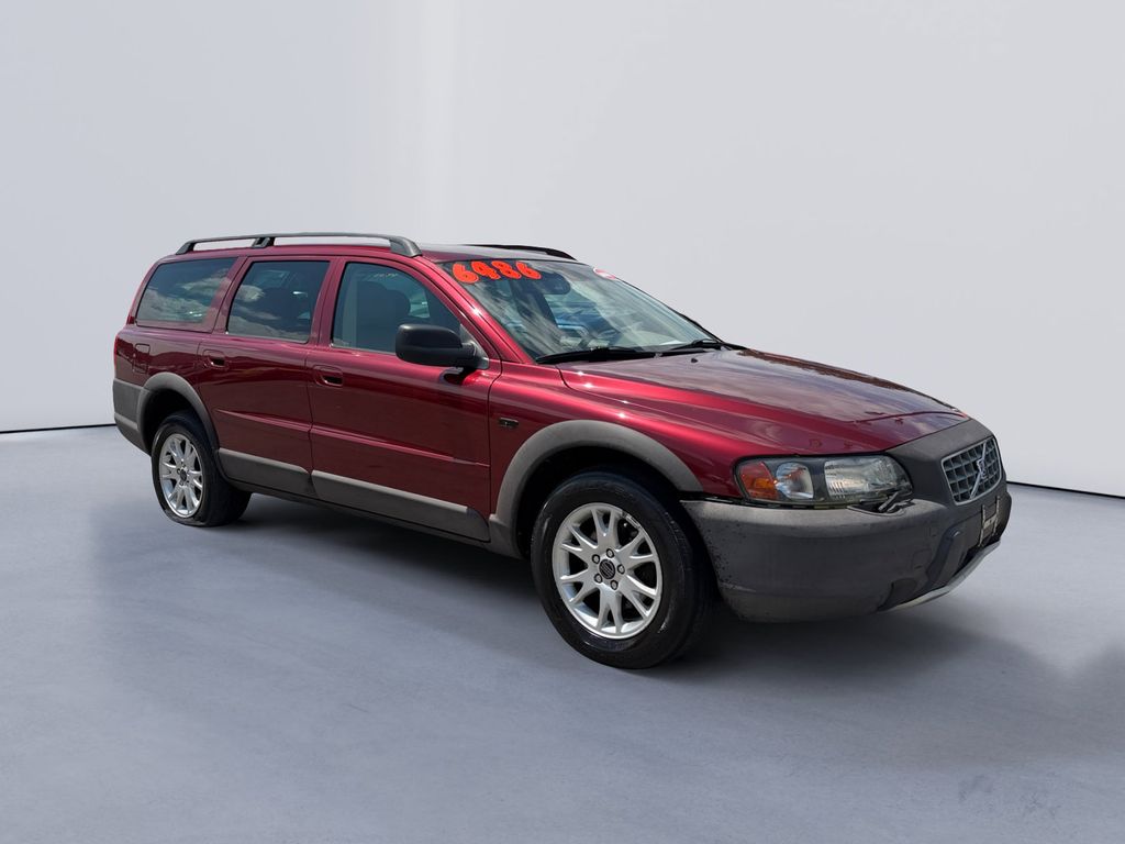 Red 2004 Volvo XC70 Wagon All-Wheel Drive 5-Speed Automatic