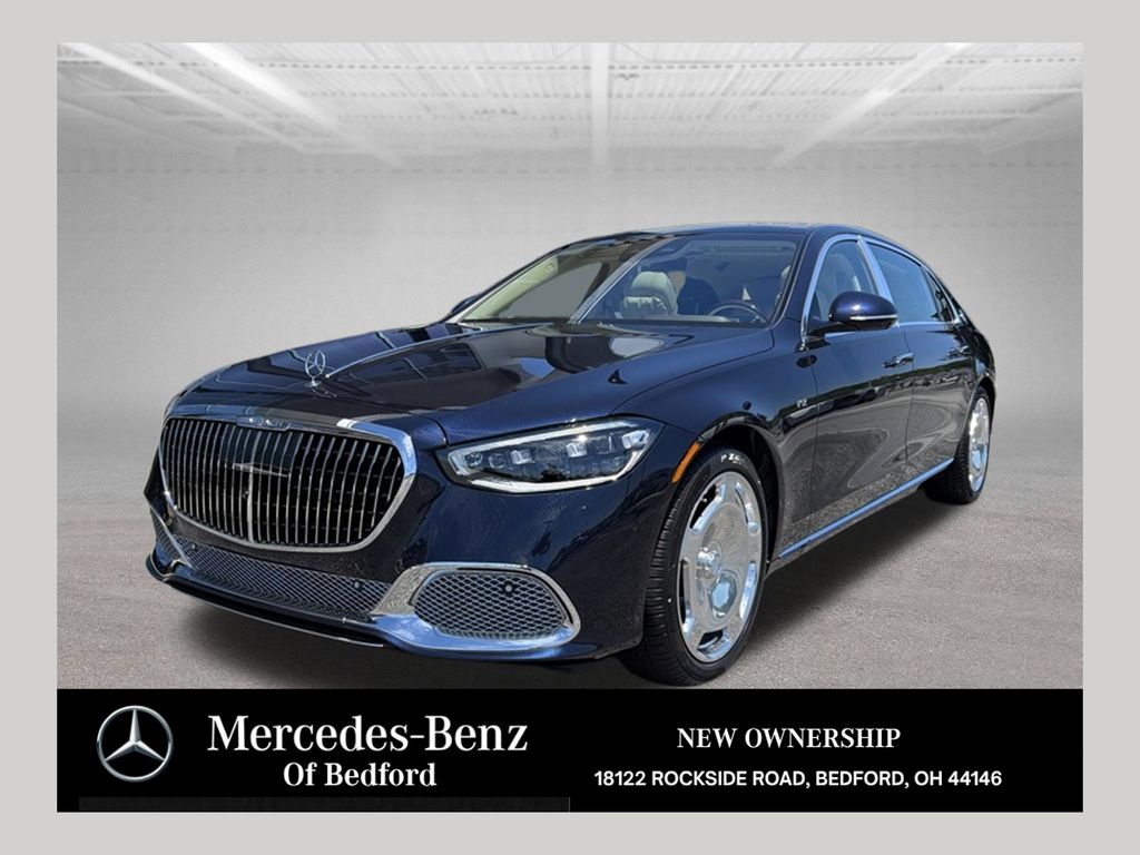 Blue 2026 Mercedes-Benz S-Class Sedan All-Wheel Drive 9-Speed Automatic