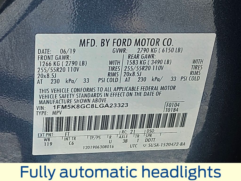 2020 Ford Explorer ST Blue at Matthews Motors of Wilmington