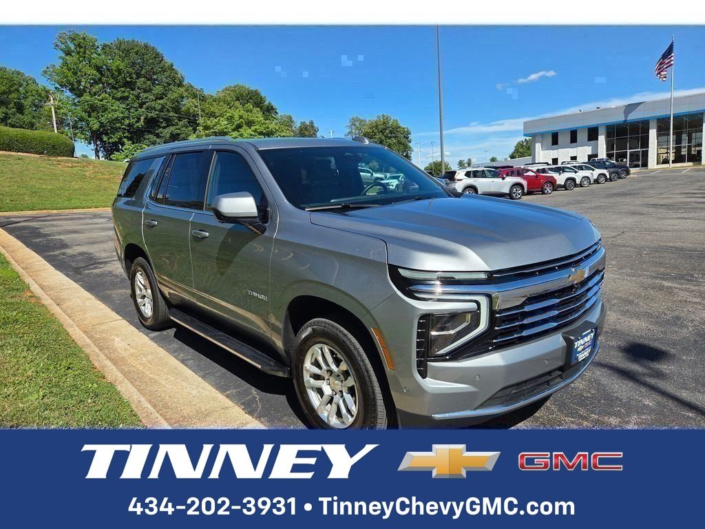 Sterling Gray Metallic 2025 Chevrolet Tahoe SUV / Crossover Four-Wheel Drive