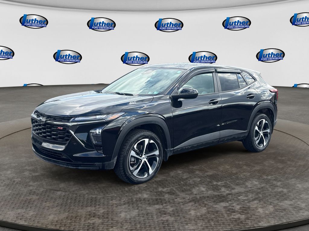 2025 Chevrolet Trax 1RS Black at Klick Lewis Buick Chevrolet