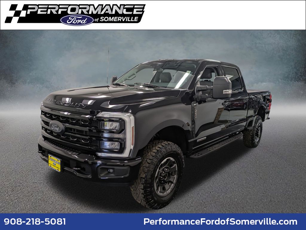 Agate Black Metallic 2024 Ford F-250 Super Duty Pickup Truck Four-Wheel Drive Automatic