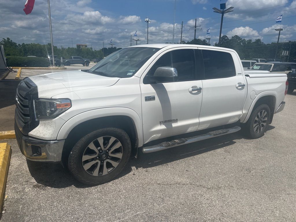 2020 Toyota Tundra Limited White at DeMontrond Auto Country