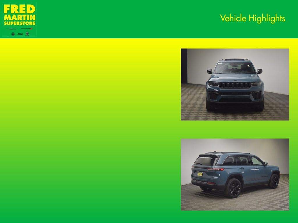 new 2026 Jeep Grand Cherokee car, priced at $50,372