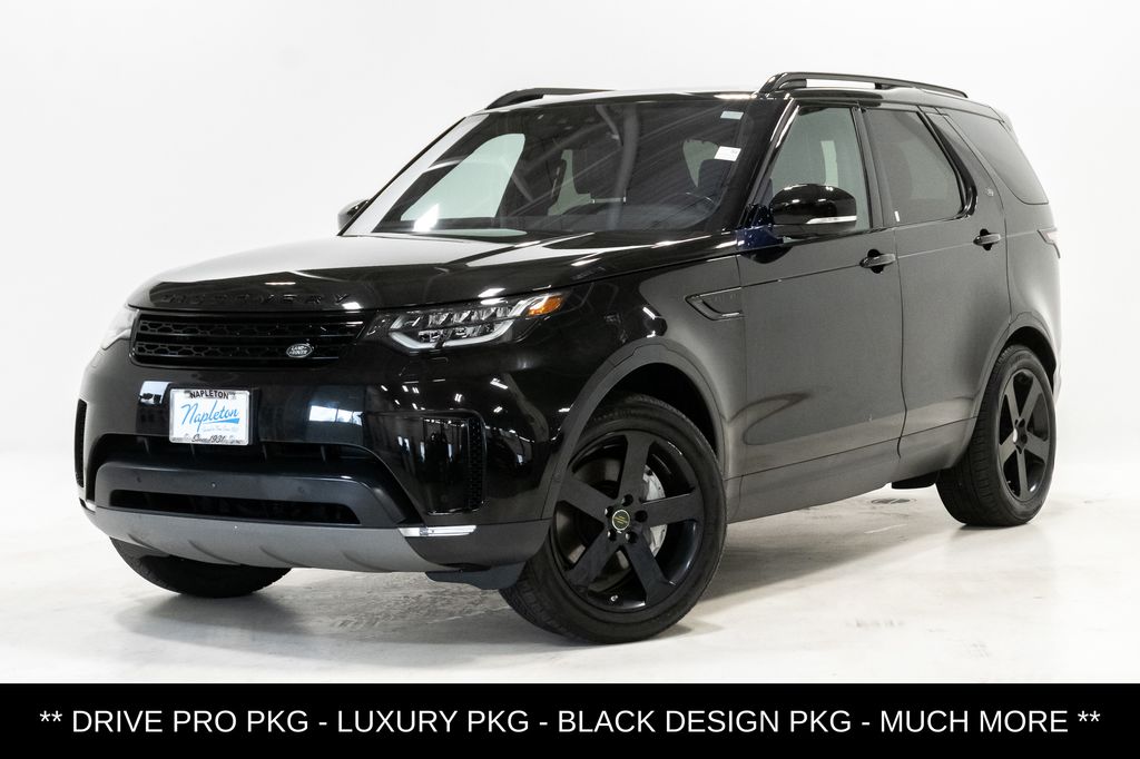 Santorini Black Metallic 2018 Land Rover Discovery V6 HSE Luxury AWD SUV / Crossover All-Wheel Drive 8-Speed Automatic