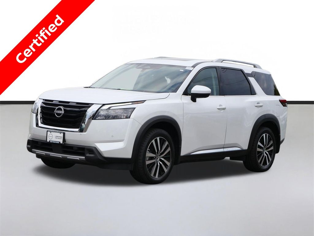 Everest White Pearl 2025 Nissan Pathfinder SUV / Crossover All-Wheel Drive 9-Speed Automatic
