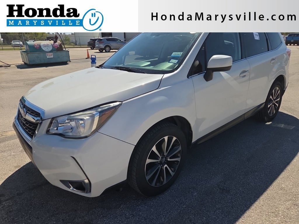 Crystal White Pearl 2018 Subaru Forester 2.0XT Premium SUV / Crossover All-Wheel Drive Continuously Variable Transmission
