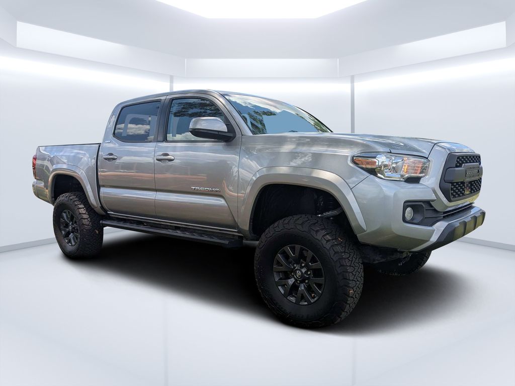 Silver Sky Metallic 2021 Toyota Tacoma Pickup Truck 4X2 6-Speed Automatic