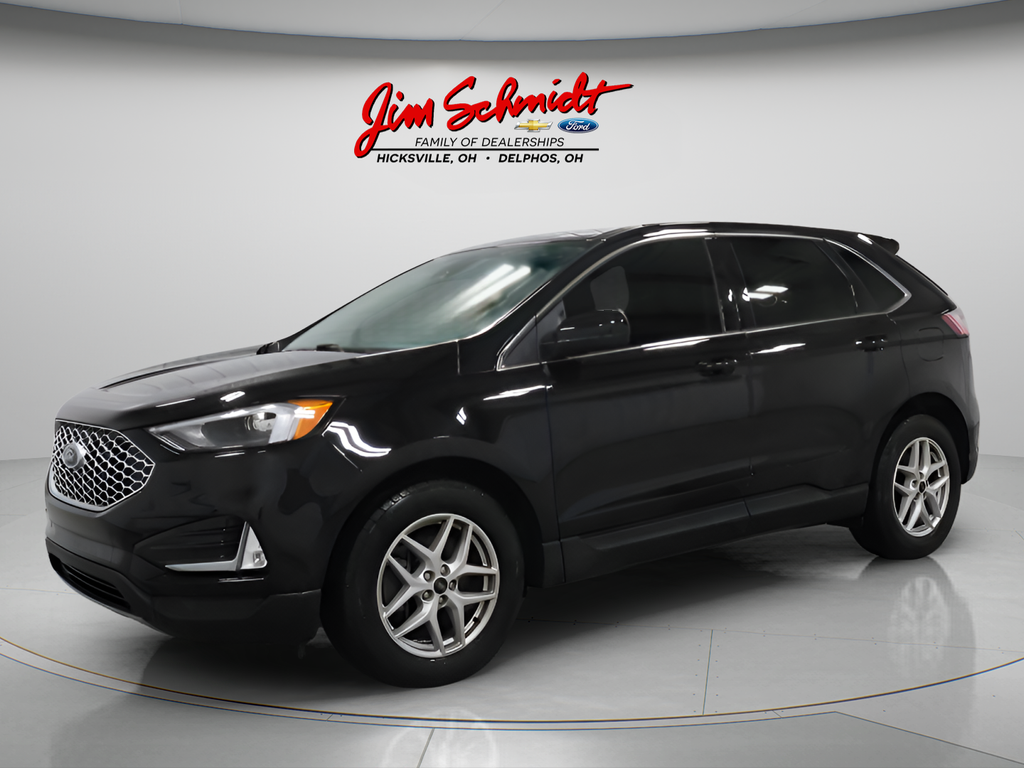 Agate Black Metallic 2024 Ford Edge SUV / Crossover All-Wheel Drive 8-Speed Automatic