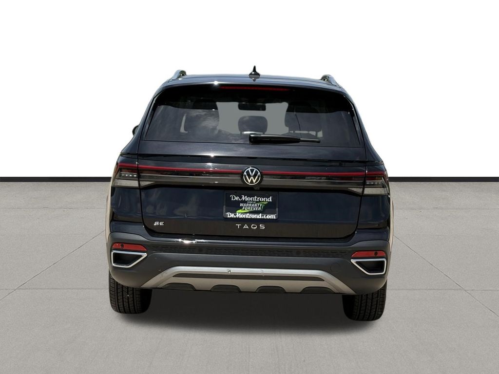 2025 Volkswagen Taos 1.5T SE Black at DeMontrond Automotive Group