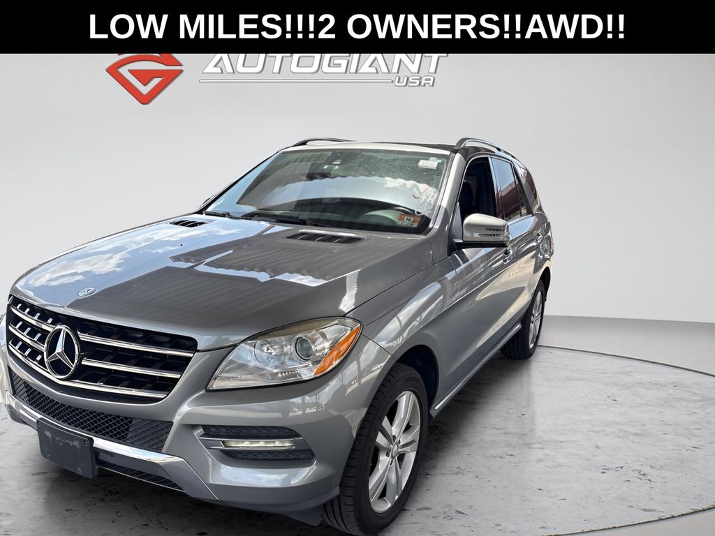 Silver 2015 Mercedes-Benz M-Class SUV / Crossover All-Wheel Drive 7-Speed Automatic