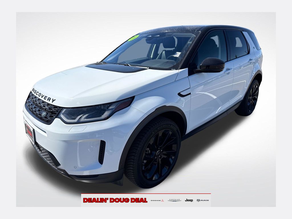 White 2021 Land Rover Discovery Sport P250 SE AWD SUV / Crossover All-Wheel Drive 9-Speed Automatic