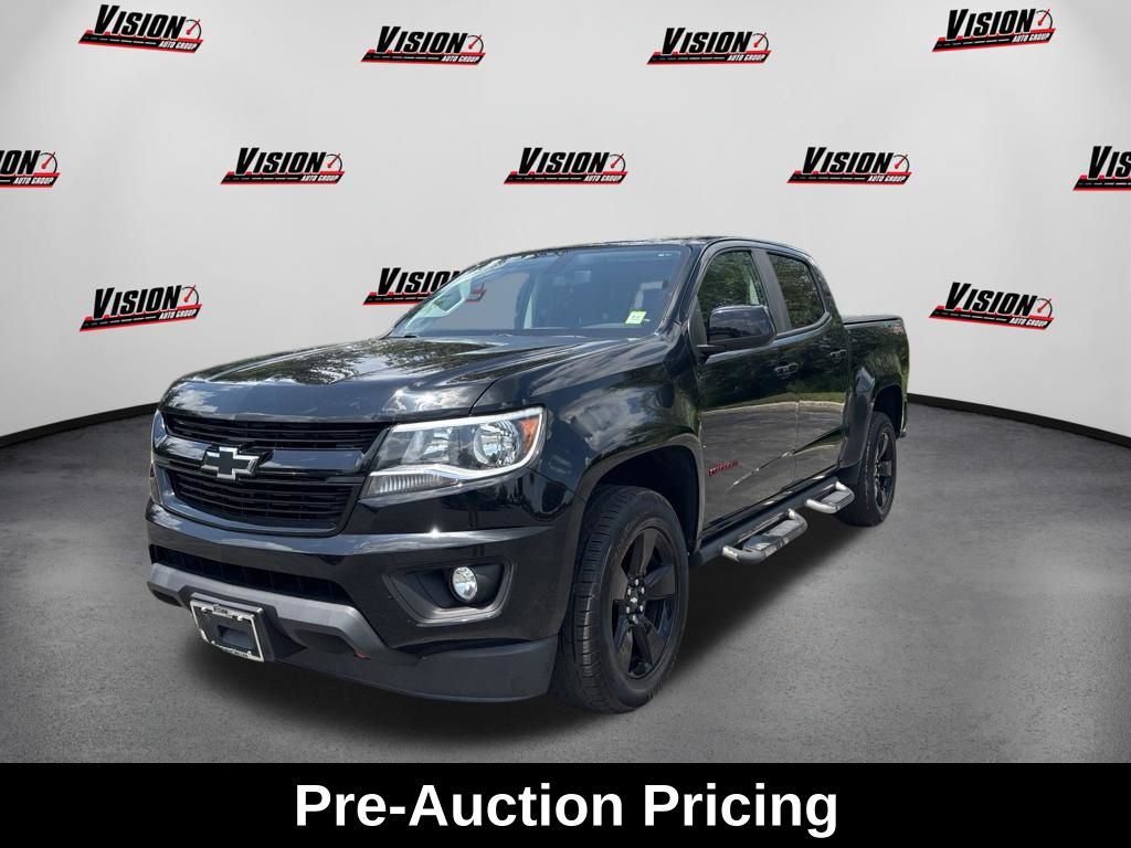 Black 2018 Chevrolet Colorado Pickup Truck Four-Wheel Drive 8-Speed Automatic