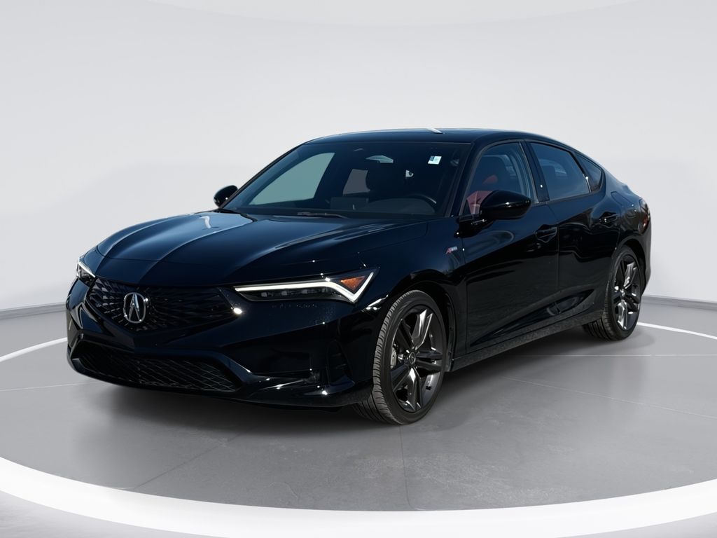 Majestic Black Pearl 2024 Acura Integra FWD with A-SPEC Package Sedan Front-Wheel Drive Continuously Variable Transmission