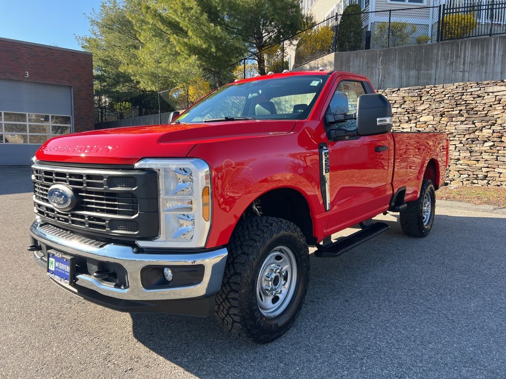 Race Red 2026 Ford F-250 Super Duty XL Regular Cab LB 4WD Pickup Truck Four-Wheel Drive Automatic