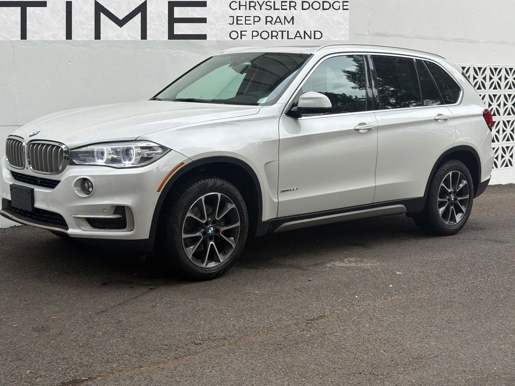 White 2018 BMW X5 SUV / Crossover All-Wheel Drive 8-Speed Automatic