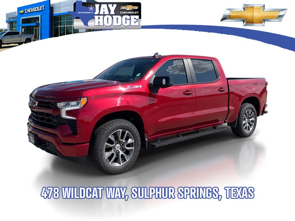 Radiant Red Tintcoat 2024 Chevrolet Silverado 1500 Pickup Truck Four-Wheel Drive Automatic