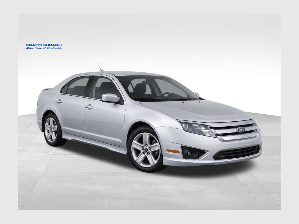 Ingot Silver 2012 Ford Fusion Sedan Front-Wheel Drive 6-Speed Automatic