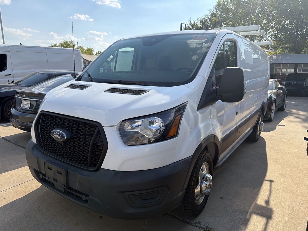 Oxford White 2021 Ford Transit Cargo Van All-Wheel Drive
