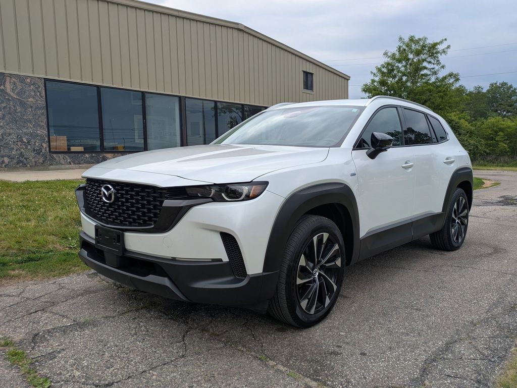 Pearl 2025 Mazda CX-50 Hybrid Premium Plus AWD SUV / Crossover All-Wheel Drive Continuously Variable Transmission