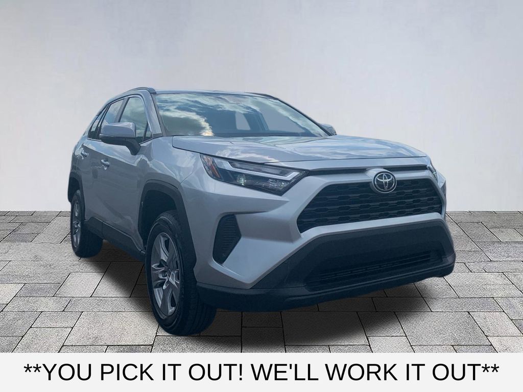 Silver Sky Metallic 2025 Toyota RAV4 SUV / Crossover All-Wheel Drive 8-Speed Automatic