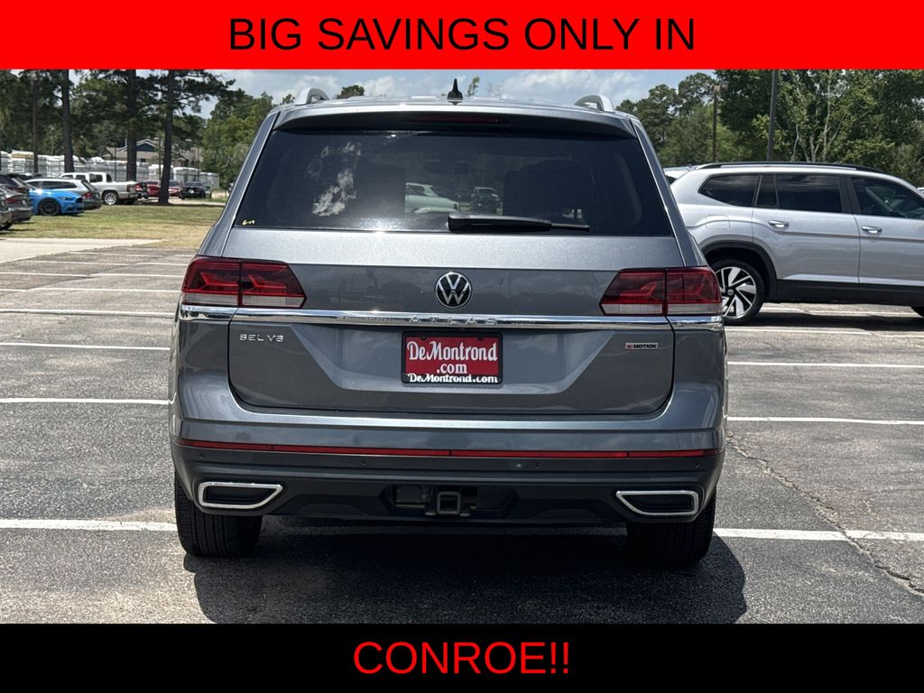 2021 Volkswagen Atlas SEL Gray at DeMontrond Mazda