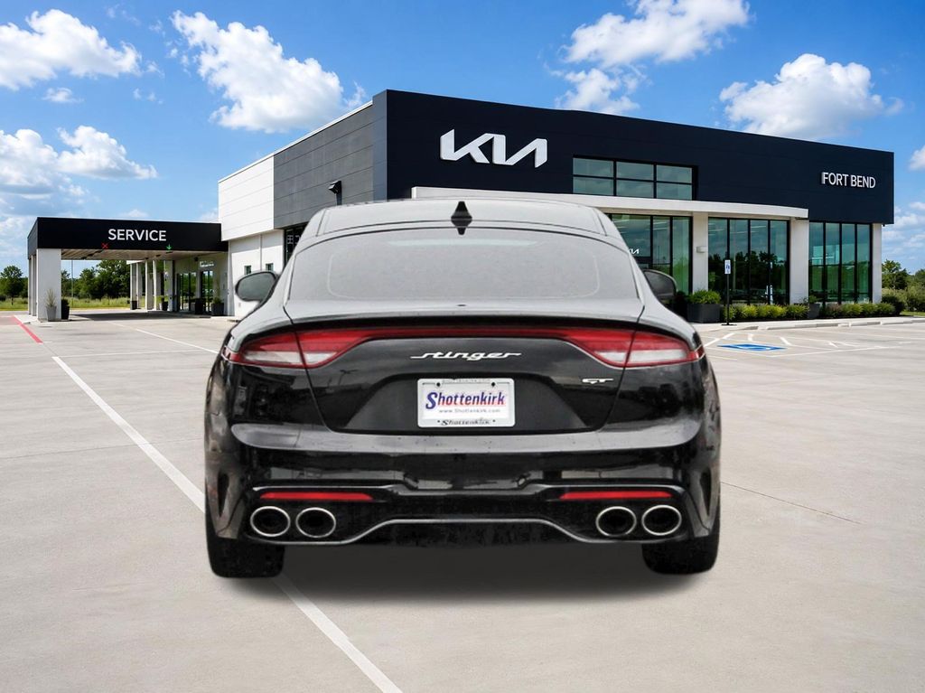 2022 Kia Stinger GT2 Black at Bayway Cadillac of The Woodlands