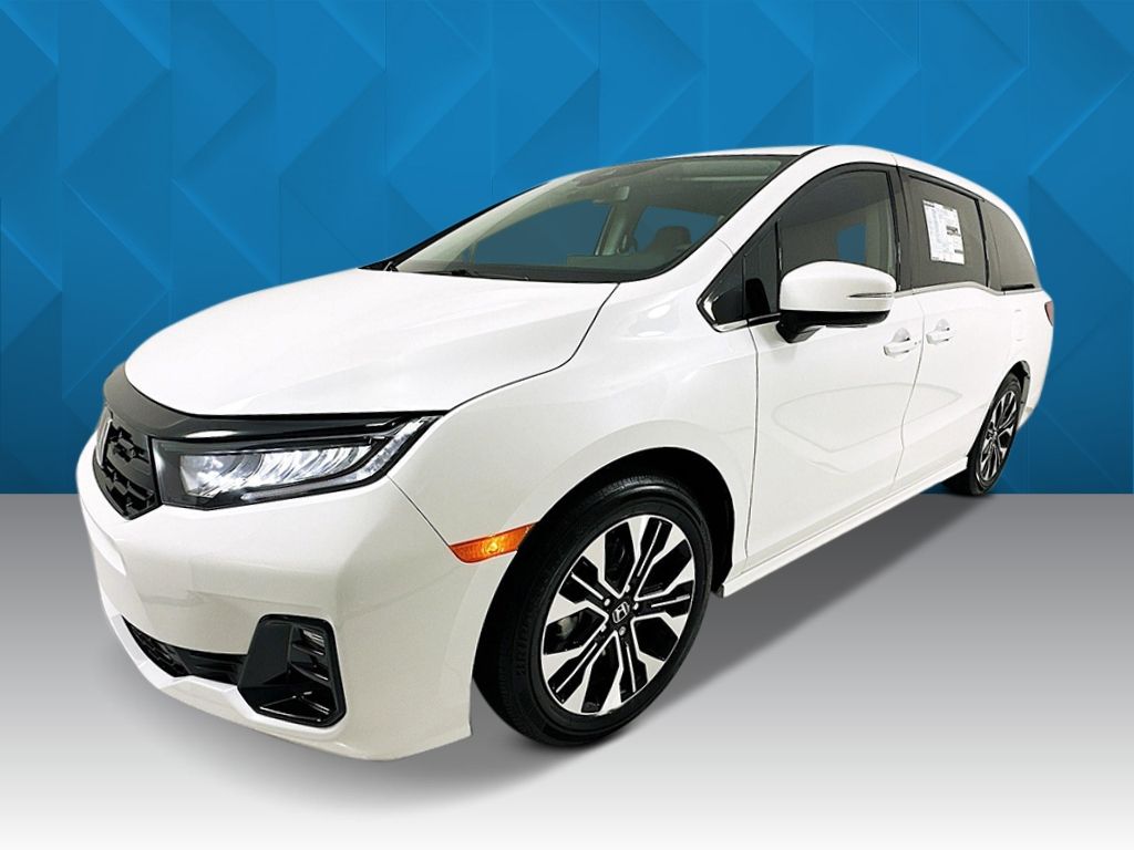 Platinum White Pearl 2026 Honda Odyssey Minivan Front-Wheel Drive Automatic