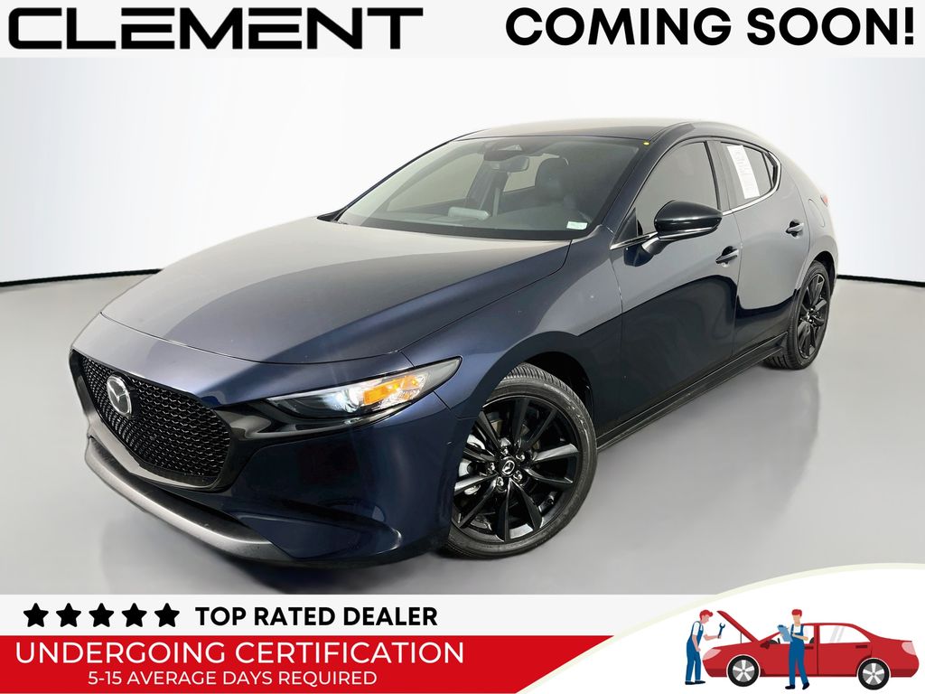 Deep Crystal Blue Mica 2025 Mazda MAZDA3 Hatchback Front-Wheel Drive 6-Speed Automatic