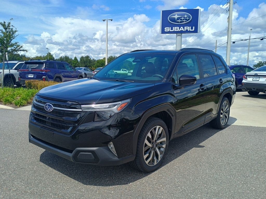 Black 2026 Subaru Forester Hybrid SUV / Crossover All-Wheel Drive Continuously Variable Transmission