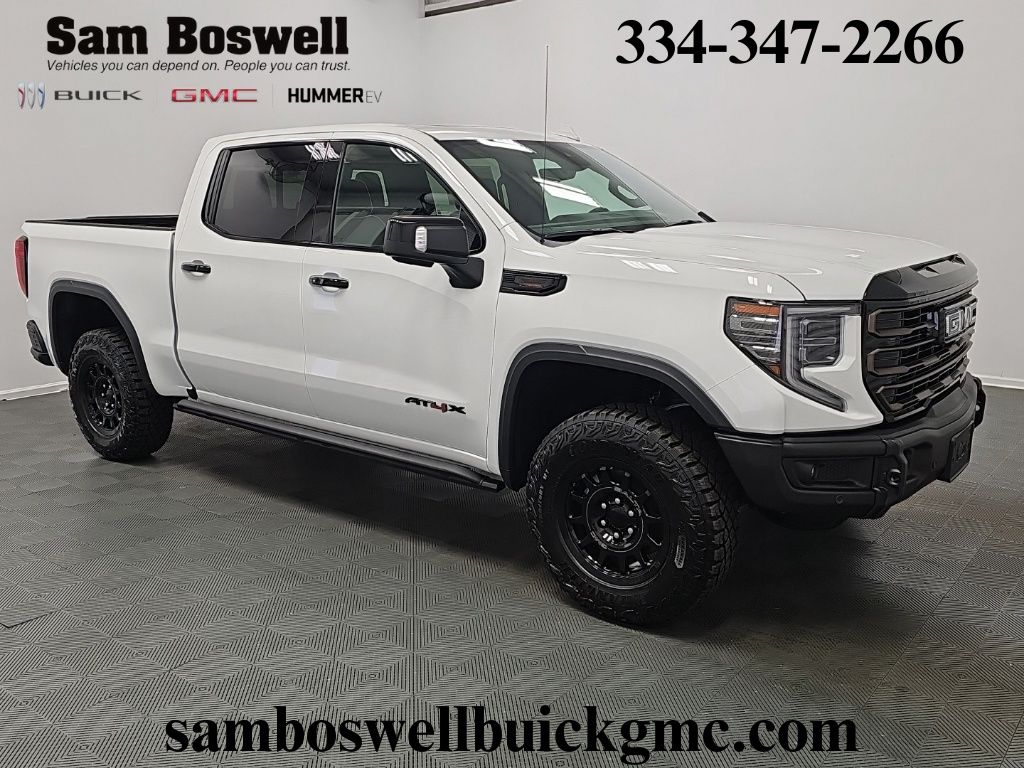 Summit White 2026 GMC Sierra 1500 Pickup Truck Four-Wheel Drive Automatic