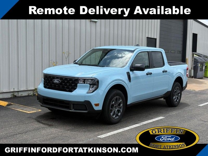 Light Blue 2026 Ford Maverick Pickup Truck All-Wheel Drive Continuously Variable Transmission