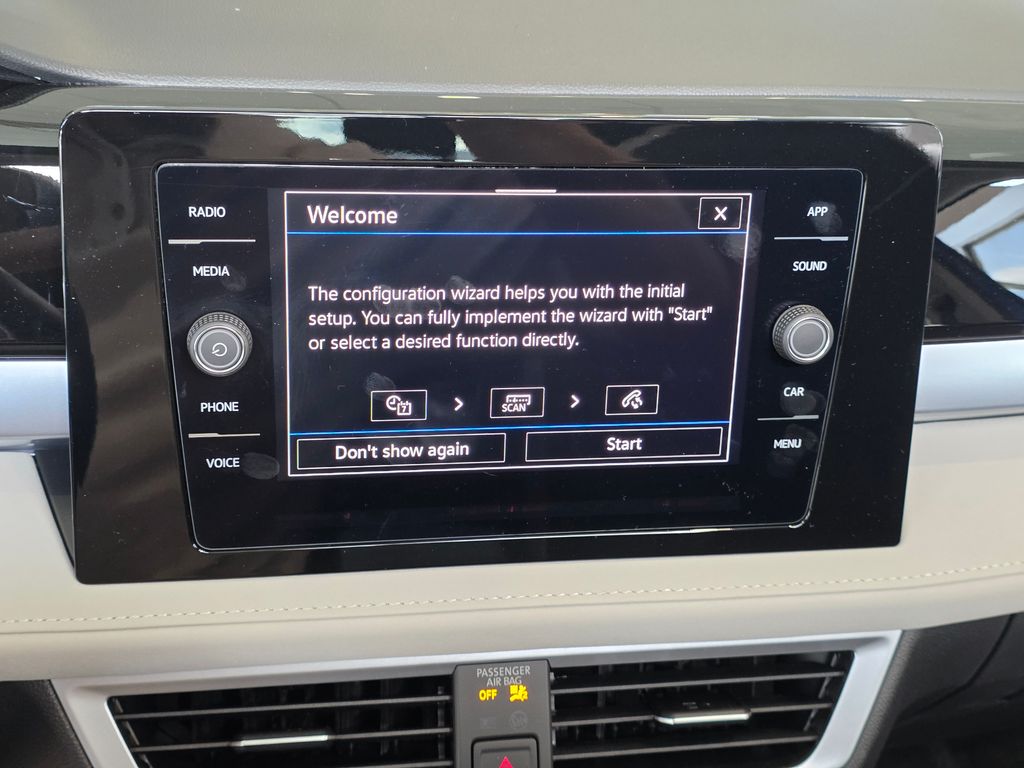2026 Volkswagen Taos 1.5T SE Blue at Subaru and VW of Moon Township