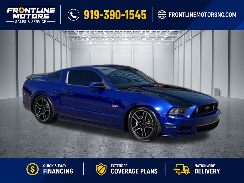 Deep Impact Blue Metallic 2014 Ford Mustang Coupe Rear-Wheel Drive 6-Speed Automatic