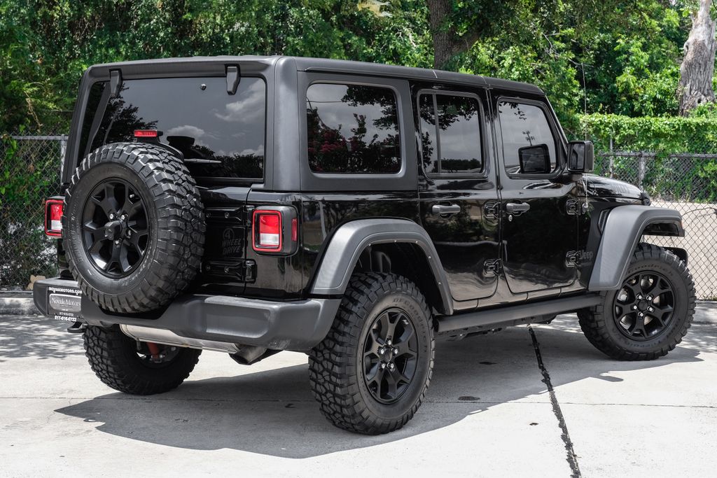 used 2022 Jeep Wrangler car, priced at $31,332