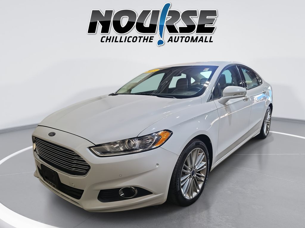 Oxford White 2015 Ford Fusion Sedan Front-Wheel Drive 6-Speed Automatic