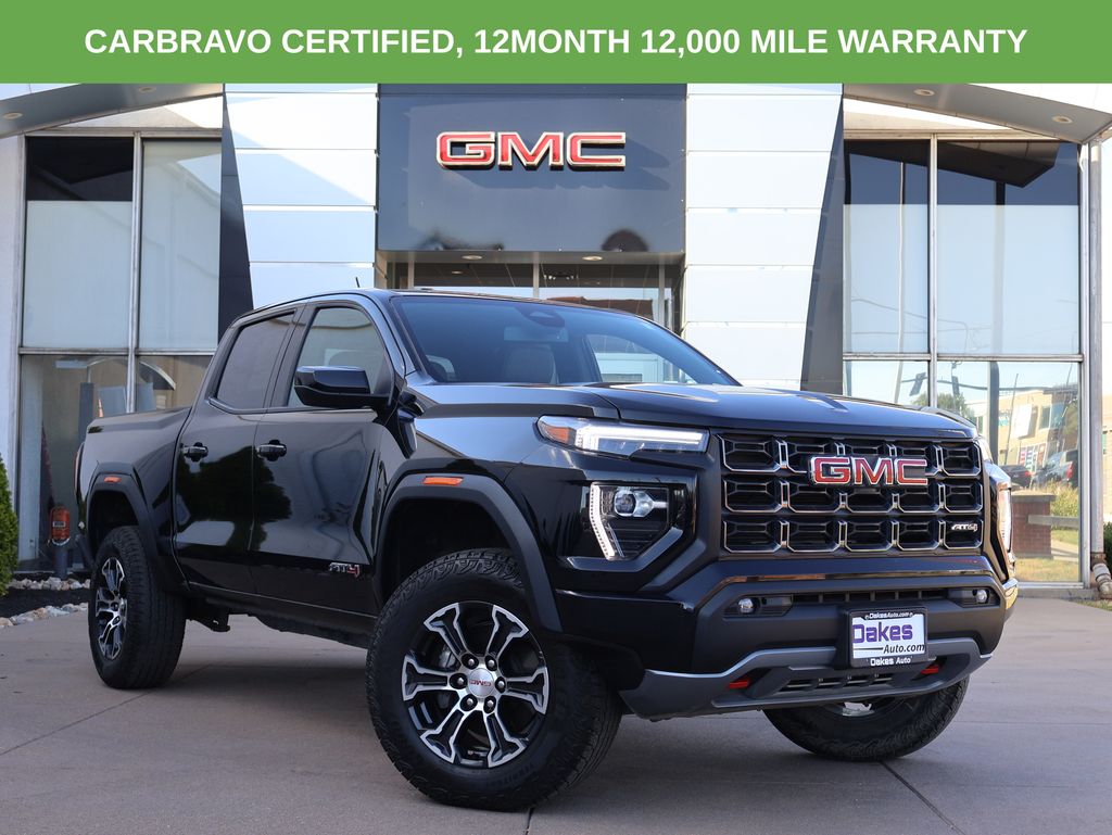 Onyx Black 2024 GMC Canyon Pickup Truck Four-Wheel Drive 8-Speed Automatic