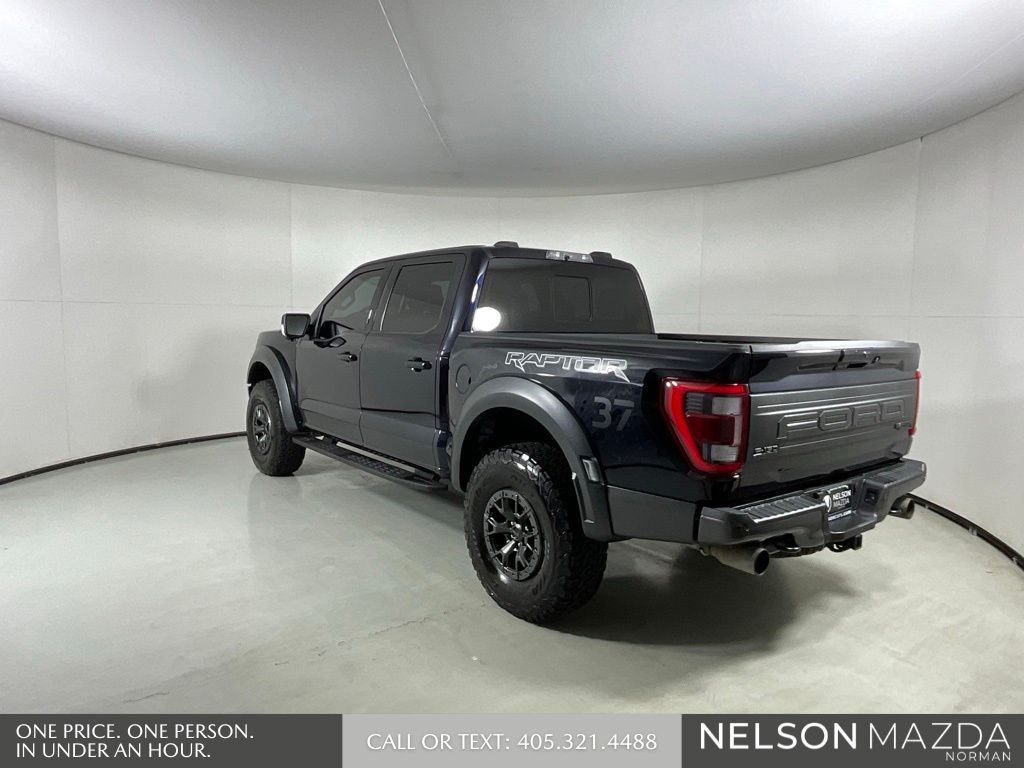 Used 2021 Blue Ford Raptor image 6