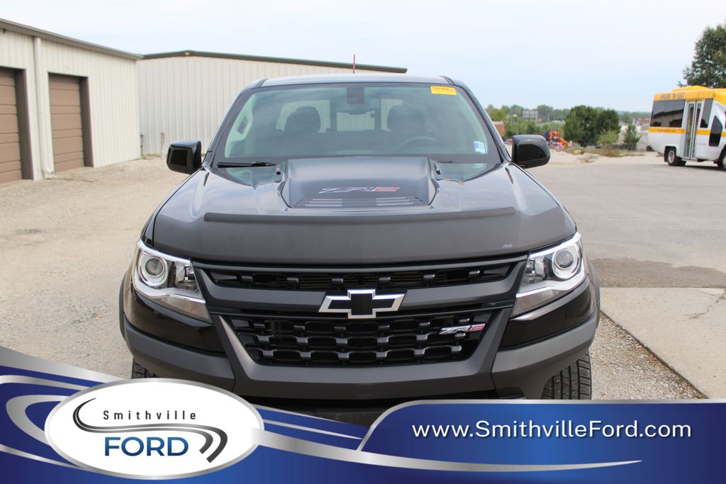 Black 2020 Chevrolet Colorado Pickup Truck Four-Wheel Drive 8-Speed Automatic