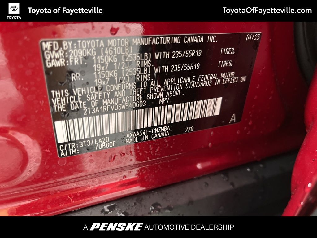 2025 Toyota RAV4 XLE Premium 24