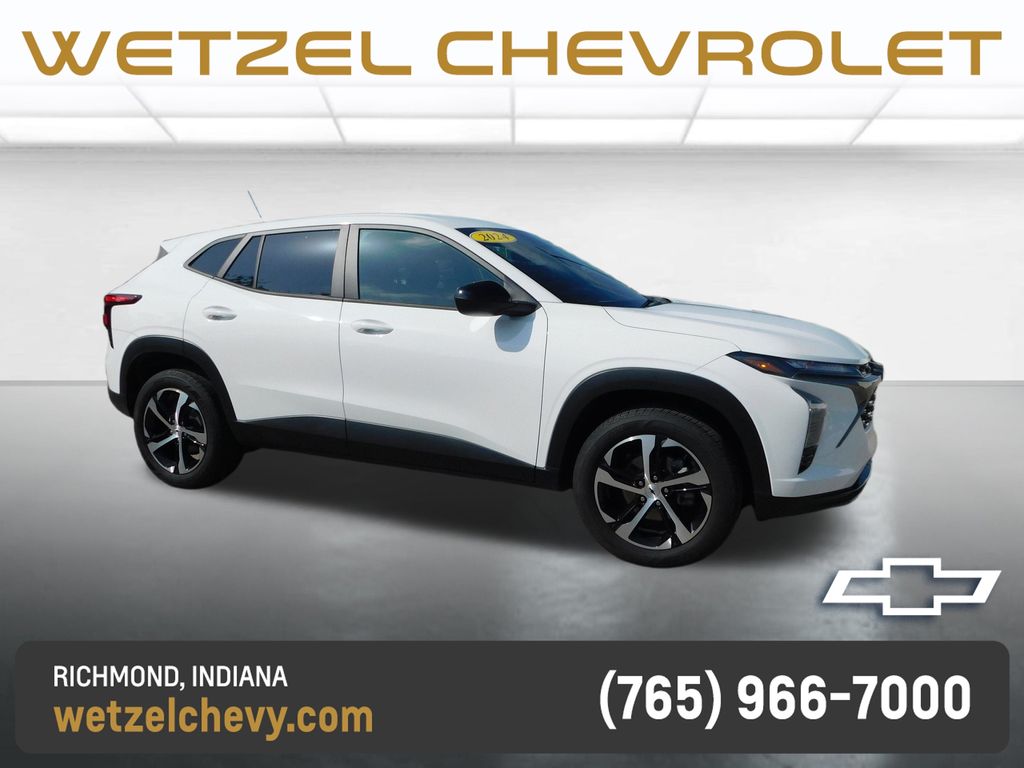 Summit White 2024 Chevrolet Trax SUV / Crossover Front-Wheel Drive 6-Speed Automatic