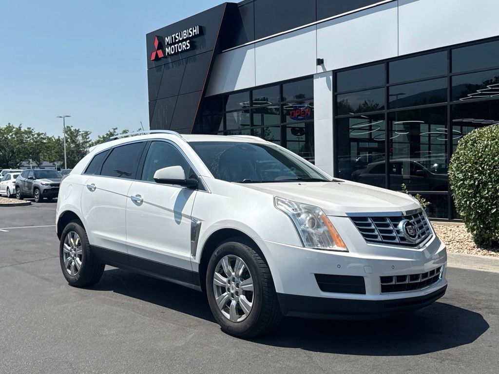 Gray (Platinum Ice Tricoat) 2014 Cadillac SRX SUV / Crossover All-Wheel Drive 6-Speed Automatic