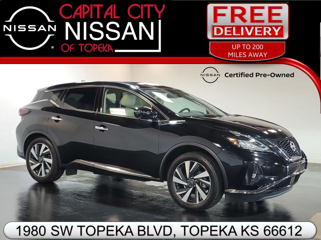 Super Black 2024 Nissan Murano SUV / Crossover All-Wheel Drive Continuously Variable Transmission