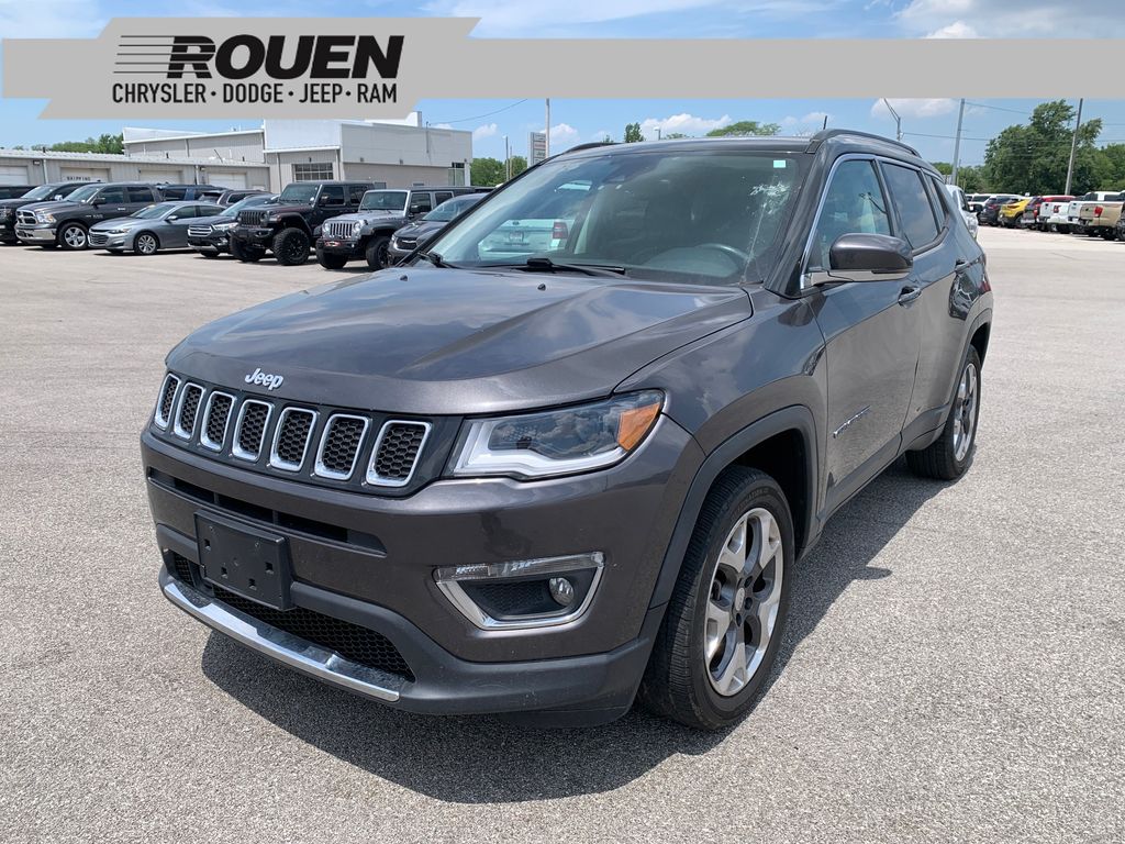 Gray (Granite Crystal Metallic Clearcoat) 2018 Jeep Compass SUV / Crossover Four-Wheel Drive 9-Speed Automatic