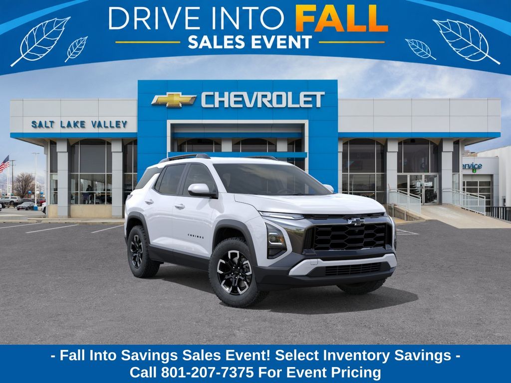Polar White Tricoat 2027 Chevrolet Equinox SUV / Crossover Four-Wheel Drive 8-Speed Automatic