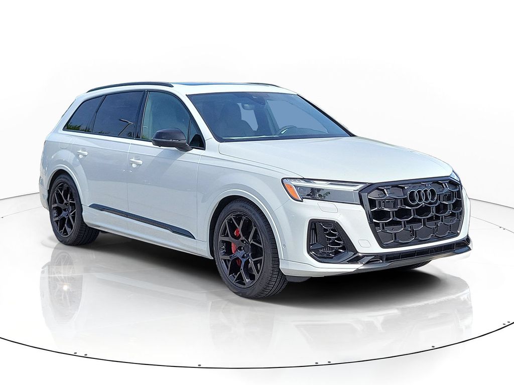 Glacier White Metallic 2026 Audi SQ7 SUV / Crossover All-Wheel Drive 8-Speed Automatic
