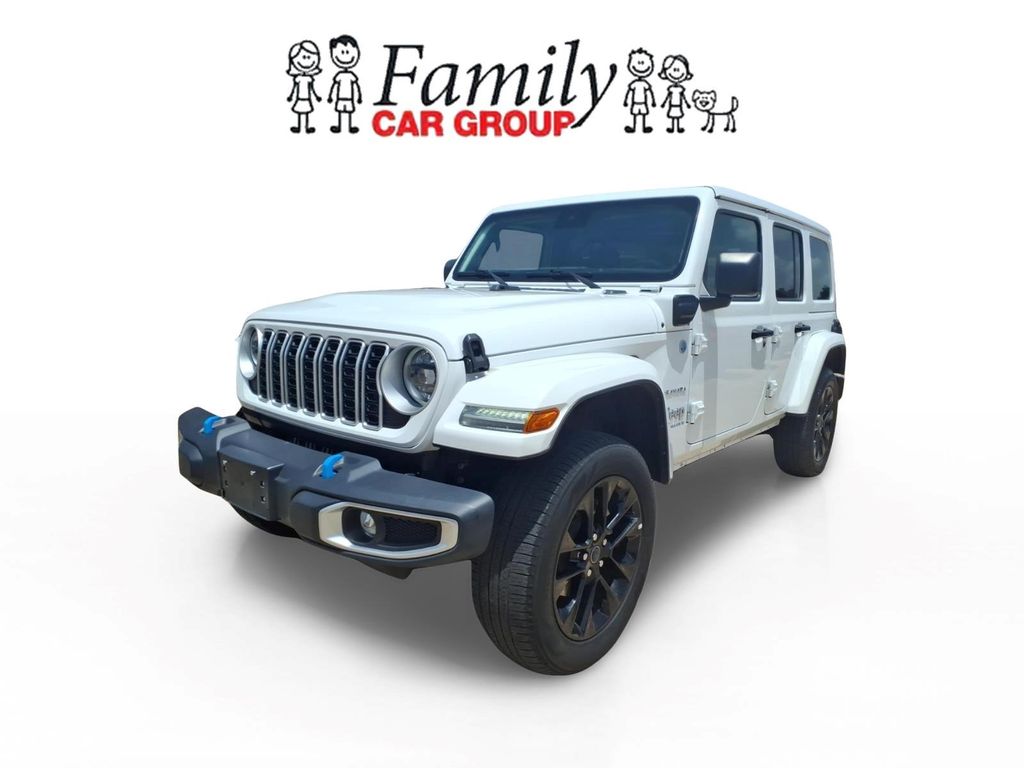 Bright White Clearcoat 2024 Jeep Wrangler 4xe SUV / Crossover Four-Wheel Drive 8-Speed Automatic