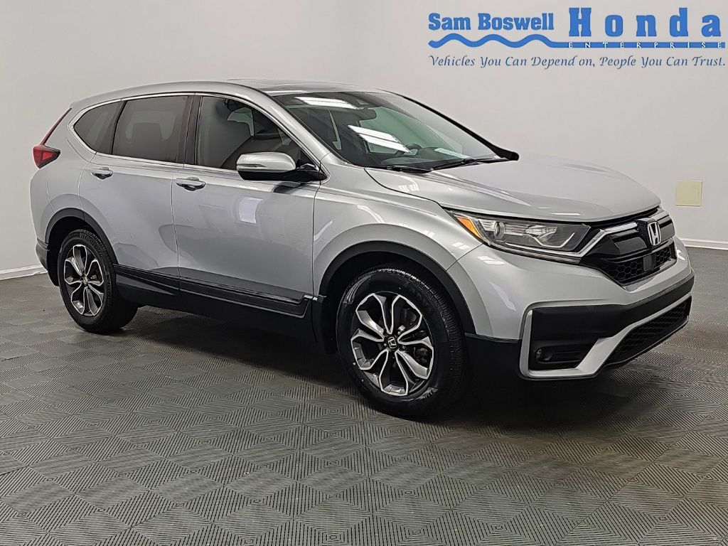 Lunar Silver Metallic 2020 Honda CR-V SUV / Crossover Front-Wheel Drive Continuously Variable Transmission