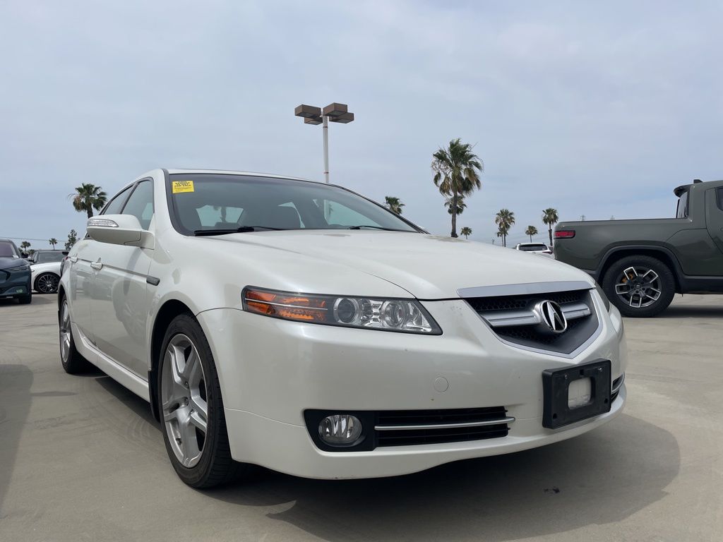 White Diamond Pearl 2008 Acura TL FWD Sedan Front-Wheel Drive 5-Speed Automatic